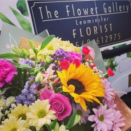 Florist Leominster | The Flower Gallery Square Gift Bouquet